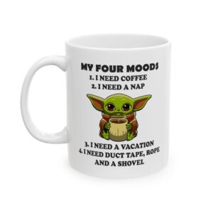 My Four Moods Funny Mug